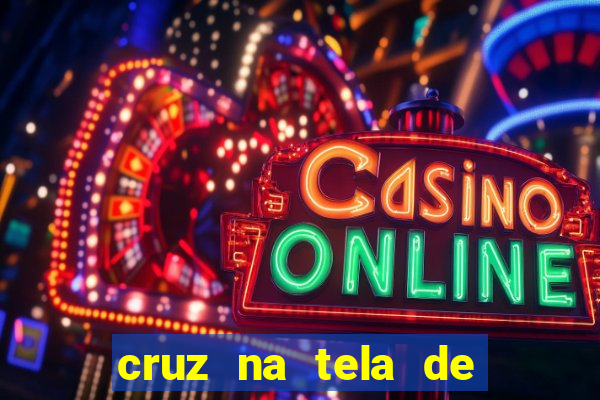 cruz na tela de cruz das